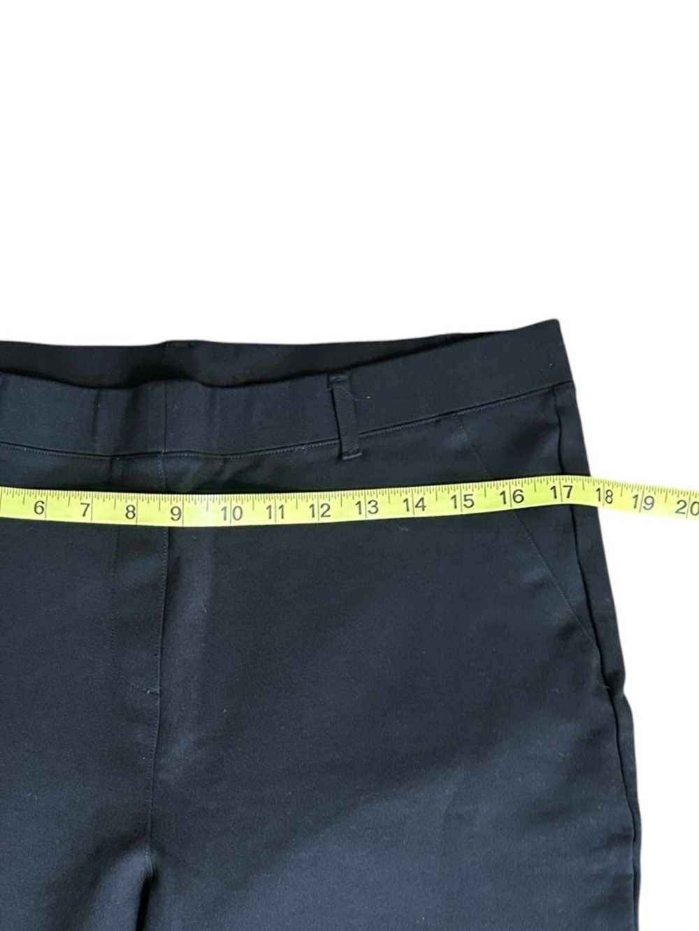 Quince Black Ultra Stretch Straight Leg Ponte Pants size XL - Picture 6 of 8